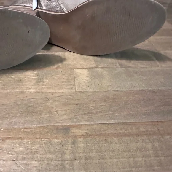 Butter Women's Heeled Boots - Shimmering Silver - Picture 4 of 6